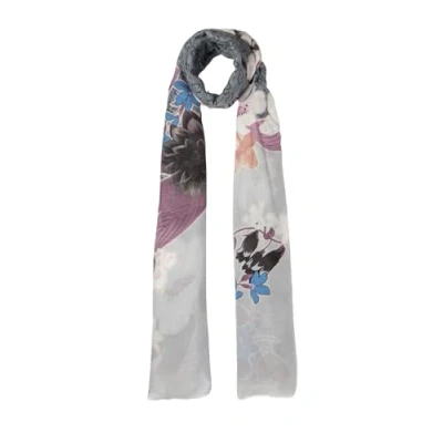 Bild av LIU JO Stola Flower Ramage Halsduk multicoloured, Storlek: One Size, Multi coloured