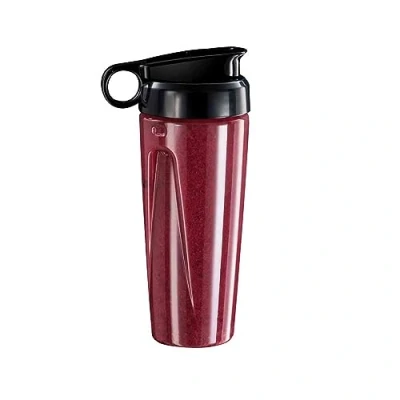 Bild av Russell Hobbs To Go drickflaska inklusive lock och dryckesöppning [för mixer 2 i 1 23821 56] 600 ml, BPA fri, diskmaskinssäker, för smoothie som sportflaska resor, ersättningsflaska N700105