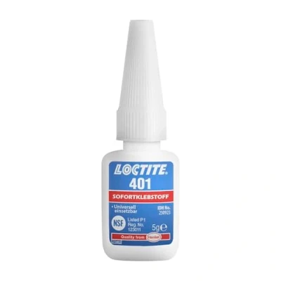 Bild av LOCTITE 401 195905 Colle pour caoutchouc Bouteille, Tube 5 transparent, sans couleur 3 10 sec.