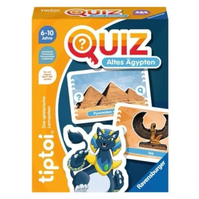 Bild av Ravensburger tiptoi 00166 Quiz Gamla Egypten, frågespel för barn från 6 år, 1 4 spelare