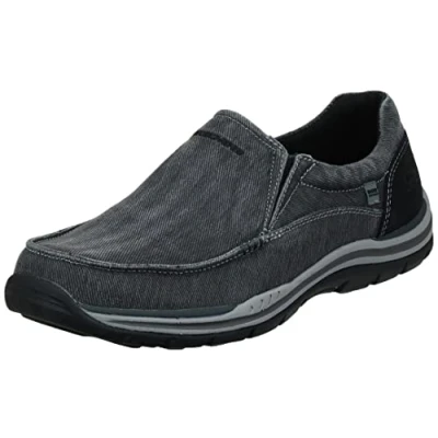 Bild av Skechers USA Men&#039;s Expected Avillo Relaxed Fit Slip On Loafer,Black,7 W US