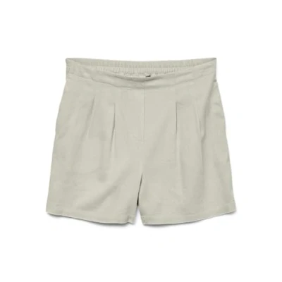 Bild av VERO MODA Kvinnors VMJESMILO HW WVN GA NOOS shorts, silver foder, S, Silverfoder, S