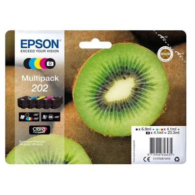 Bild av EPSON 202 EP64643 Bläckpatron, Flerfärgad, Standard