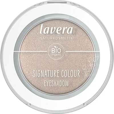 Bild av lavera Signature Colour Eyeshadow Moon Shell 05 nude ekologisk mandelolja &amp; E vitamin vegan skimrande intensiv färgbehandling (1 styck)