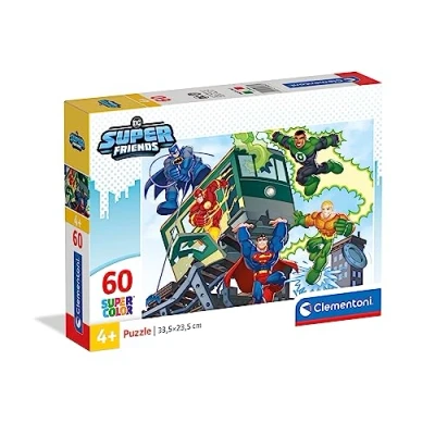 Bild av Clementoni Jigsaw Puzzle Super Color DC Comics 60 pcs. Golv