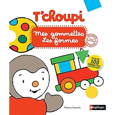 Bild av Mes gommettes T&#039;choupi Les formes plus de 100 repositionnables Dès 2 ans: Avec