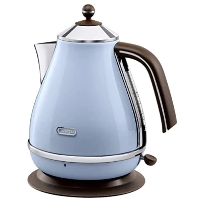 Bild av DeLonghi KBOV 2001 vattenkokare (1,7 l, retrostil) azurblå