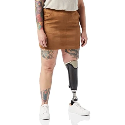 Bild av Vero Moda Donnadina Pennkjol, Storlek: XL, Cognac