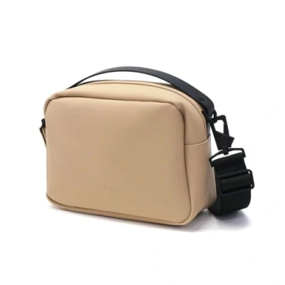 Bild av Rains BOX Unisex Axelremsväska, Storlek: One Size, Sand