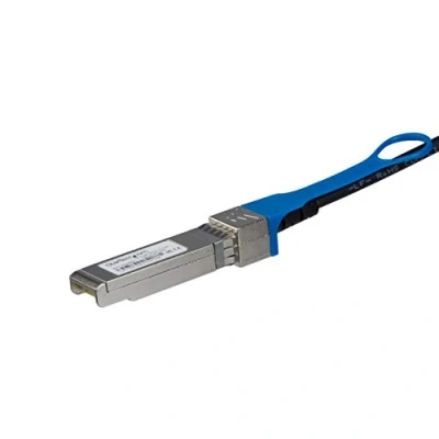 Bild av StarTech.com HP JG081C Compatible SFP+ DAC Twinax cable 5 m (16.4 ft.) 10GBase direct attach black Svart meter
