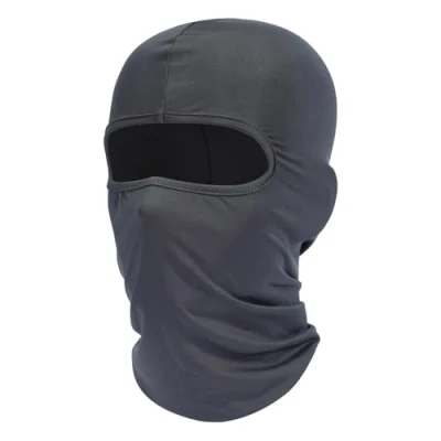 Bild av Fuinloth Balaclava ansiktsmask, kylande halsduk för sommaren, UV skydd motorcykel och skidduk män/kvinnor Mörkgrå