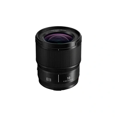 Bild av Panasonic Lumix S S18 mm F1.8, hög rörlighet, fantastisk Bokeh effekt, fast brännvidd med bred bländare, svart