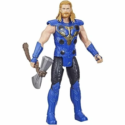 Bild av Hasbro Marvel Avengers Titan Hero Series Thor Toy, 30 cm scale Thor: Love and Thunder Figure, Toys for Children Aged 4 Up, Multicolor,One Size,F4135