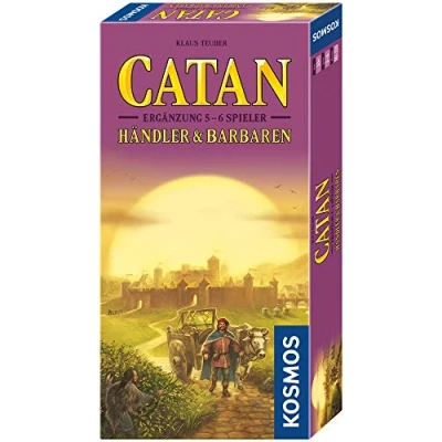 Bild av KOSMOS 693404 Catan återförsäljare och barbar tillägg för 5 6 personer, till expansionshandlare barbarer, från 10 år 2 bosättare