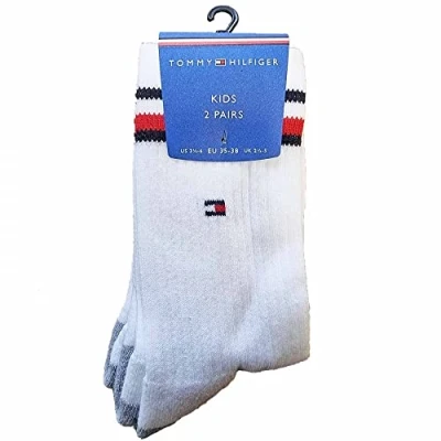 Bild av Tommy Hilfiger Herr Strumpor, Färg: Vit, 39/42 EU, 2 Pack