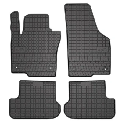 Bild av FROGUM BASIC 411104 Ensemble de tapis sol Caoutchouc avant et arrière 4 noir Sur mesure
