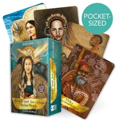 Bild av Angels and Ancestors Pocket Oracle: A 55 Card Deck Guidebook