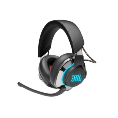Bild av JBL Quantum 810 over ear spelhörlurar Trådlöst Bluetooth headset med aktiv brusreducering och uppfällbar mikrofon, QuantumSurround ljud, svart