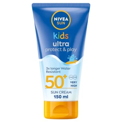 Bild av NIVEA Kids Ultra Protect &amp; Play Sun Lotion SPF50+ 150 ml