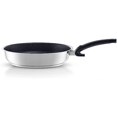Bild av Fissler Adamant Premium/belagd rostfri stekpanna (Ø 26 cm) non stick beläggning, reptålig induktion, svart