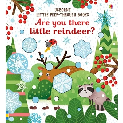 Bild av Are You There Little Reindeer? (Little Peep Through Books): 1