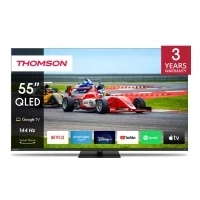 Bild av Thomson 55QG7C14 55 Diagonal klass LED bakgrundsbelyst LCD TV QLED Pro Smart Google 4K UHD (2160p) 3840 x 2160 HDR Direct LED, Quantum Dot svart