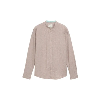 Bild av TOM Tailor Regular FIT Skjorta, Storlek: XL, Mocha brown chambray