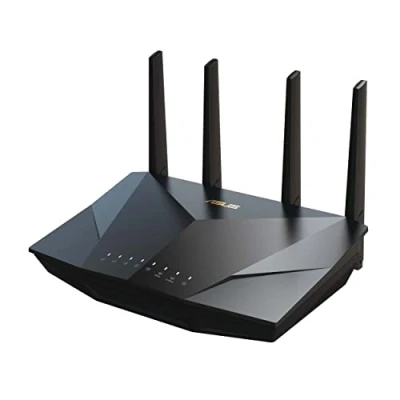 Bild av ASUS RT AX5400 AiMesh Dual Band WiFi 6 kombinerbar router (thhering som 4G och 5G ersättning, integrerad VPN, AiProtection Pro nätverkssäkerhet, direktskydd, upp till 5 400 Mbit/s)