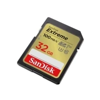 Bild av SanDisk 32 GB Extreme SDHC kort, upp till 100 MB/s UHS I klass 10, U3, V30