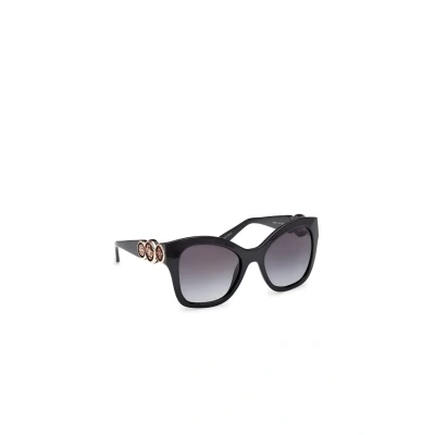 Bild av Guess Iniettato Solglasögon, Storlek: One Size, Glossy black smoke gray