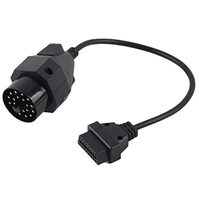 Bild av OBD2 skannerkabel, 20 stifts till 16 adapteranslutning skannerkabel för E36 E38 E39 E46 E5