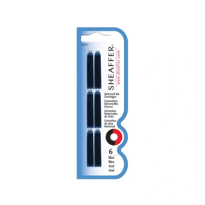 Bild av Sheaffer VFM Bläckpatron Reservoarpenna Blue Gratis gravyr