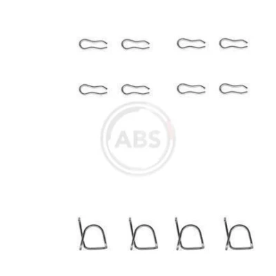 Bild av A.B.S. 0939Q Kit d&#039;accessoires, plaquette de frein à disque CITROËN: Visa 3/5 portes, LNA TALBOT: Samba 1307 1510 portes