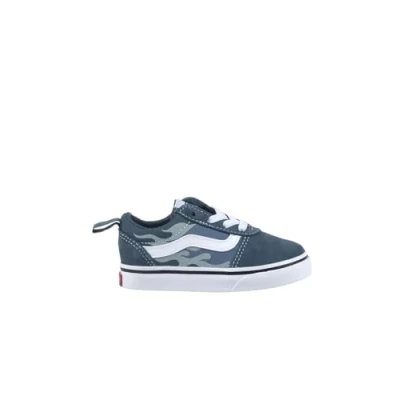 Bild av Vans Pojke Unisex Kinder Ward Slip on Basket, Tonal Flames Blue/White, 20 EU, Blue White, EU