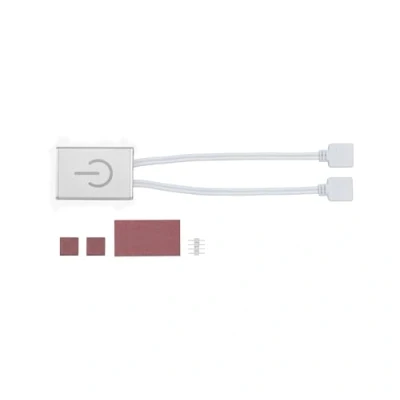 Bild av Paulmann 70913 Stripe YourLED Touch Switch 12V DC max. 60 Watt dimbar Strip silver light plast Ljuslist