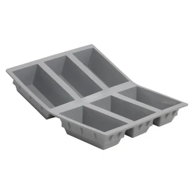 Bild av De Buyer 1831.21D Elastomoule silikonskum kakform 6 portioner