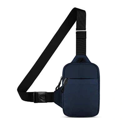 Bild av DONGKER Sling Chest crossbody Bag, vattentät axelväska, bag ryggsäck för män och kvinnor som vandrar utomhussporter