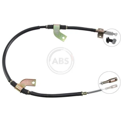 Bild av A.B.S. K16817 Câble De Frein 1077 à disque SSANGYONG: Korando II SUV, I Musso DAEWOO: SUV Cabriolet