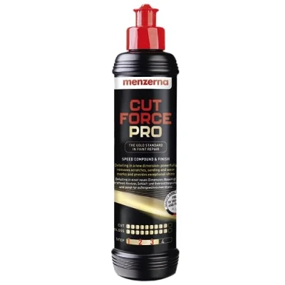 Bild av Menzerna Cut Force Pro bilpolering 250 ml 3 i 1 All in One för att ta bort repor Profi Step poleringspasta, slippasta alla typer av färger Poleringsmedel lackpolering