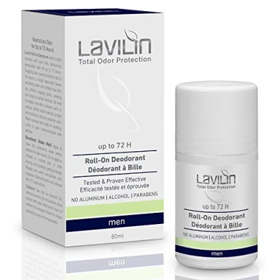 Bild av LAVILIN Bolldeodorant för män Upp till 72 timmars långvarigt skydd ingen alkohol, parabener och aluminium grymhet hudvänlig 2,7 oz