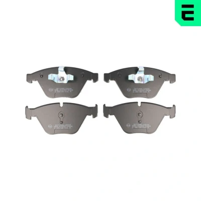 Bild av OPTIMAL BP 12539 Jeu de plaquettes frein Essieu avant préparé pour indicateur d&#039;usure, contact signal d&#039;usure exclu BMW: 3 Berline, Coupe