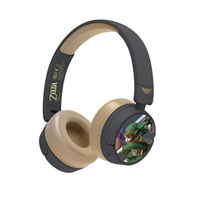 Bild av OTL Technologies Trådlösa hörlurar för barn The Legend of Zelda Bluetooth fällbara
