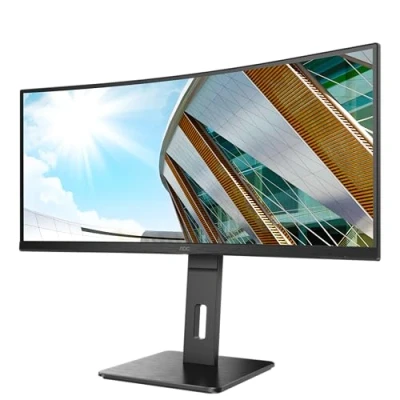 Bild av 34&quot; AOC CU34P2A 3440x1440 100Hz VA USB HUB