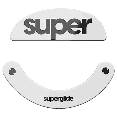 Bild av Superglide 2 Ultra stark, ultrasnabb, smidig och hållbar glasskridskor för Pulsar Xlite Series [Vit]