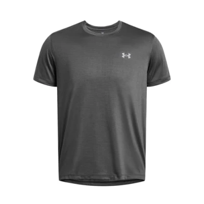 Bild av Under Armour Launch Shortsleeve Tshirt med print castlerock, Storlek: 3XL, Castlerock