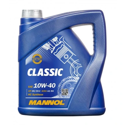 Bild av Mannol Conticlassic 10W 40 4I Huile moteur MN7501 4 RENAULT: SCENIC 2, Kangoo I, CLIO VOLKSWAGEN: Polo IV 3/5 portes, III GOLF 3