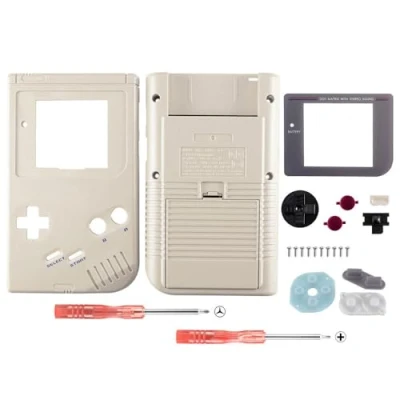Bild av OSTENT Full Housing Shell Case Cover Replacement for Nintendo GB Game Boy Console Color Grey