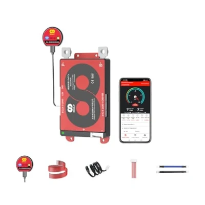 Bild av DALY Smart 4S BMS 12V med WiFi modul och CAN 485 kommunikationsskyddskort för LifePO4 litiumbatteripaket (4S BMS+RS485+CAN+WiFi modul，40A)