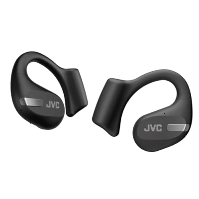 Bild av JVC Nearphones HA NP50T B, äkta trådlösa hörlurar, öppen örondesign, aktiv brusreducering, multipunkt, IPX4, mikrofon muting, 38 timmar. Körtid, BT 5.3, (svart)