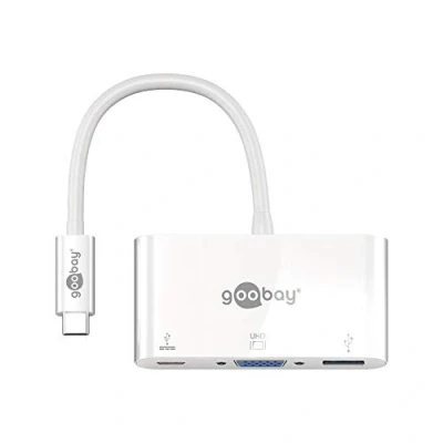 Bild av Pro USB C with Power Delivery to VGA/USB PD adapter